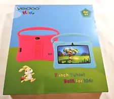 Veidoo Kids Tablet - 7 inch - built for kids - Factory Sealed - Pink