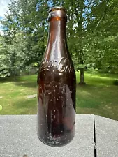 Cleveland Ohio Amber Coca Cola bottle ARROW - Great Shape