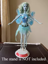 Mattel Barbie Fairytopia Blue Sparkle Fairy Doll With Wings 2003