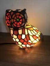 Beautiful! ðStained Glass Owl For Table Lamp