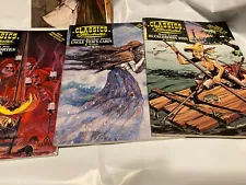 Lot of 5 Classics Illustrated Comics, new