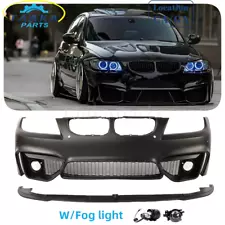 F80 M3 M4 Style Front Bumper Fit For 2009-2011 BMW E90 E91 W/ PDC & Fog Light