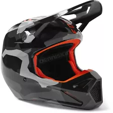 Fox Grey Camo V1 Bnkr Helmet - 29667-033-M