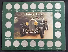 Shell - Historic Cars - Medal/Coin Collection - Complete Set