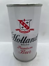 HOLLAND BRAND PREMIUM FLAT TOP BEER CAN - 12 FL. OZ. - HAMMONTON, NEW JERSEY