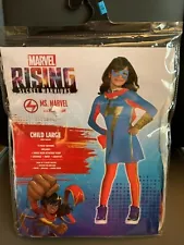 New Marvel Rising Secret Warriors Ms. Marvel Child Costume Halloween Cosplay