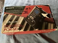 SONY PCM-M1 DIGITAL AUDIO RECORDER FOR PARTS OR REPAIR