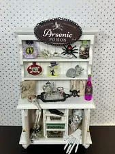 Miniature Scale 1:12 Halloween Arsenic Poison Hutch