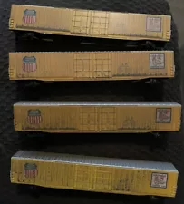 Set Of 4 Weathered Auto Part Box