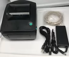 Black Zebra LP2844 Direct Thermal Shipping Label Barcode Printer Tech Support