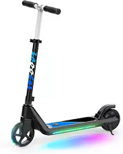 Electric Scooter for Kids Ages 6-10: Adjustable Speeds, Flash Wheel, Deck Lights