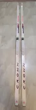 Fischer Crystal Crown Waxless 215cm Cross Country Skis w/Salomon SNS Bindings