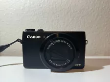 Canon G7X Digital Camera 4.2x 20.2MP Powershot Black