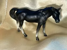 Breyer Stablemate Horse -- Black Thoroughbred Mare - Pre 2009