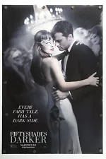 Fifty Shades Darker 2017 Double Sided Original Movie Poster 27" x 40"