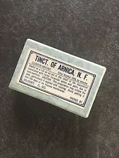 Box of Vintage Pharmacy Apothecary Labels Tinct of Arnica