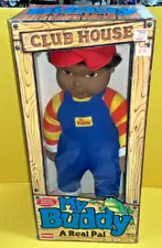 VTG 1991 Playskool Clubhouse My Buddy A Real Pal African American Doll w/ Box