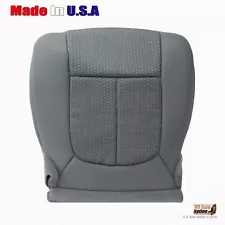 For 2014 2015 2016 Ford F450 F550 XLT Front DRIVER Bottom Gray Cloth Seat Cover