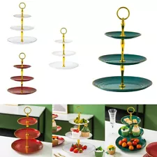 Three Layered Cake Stand with Lift Ring Suitable for Various Occasions