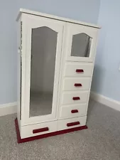 American Girl Molly's Mirrored Chifforobe Wardrobe Closet