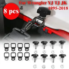 Hard Top Quick Removal Fastener Thumb Screw Nut for 1995-2018 Wrangler YJ TJ JK (For: Suzuki Samurai)