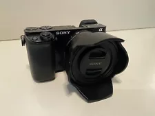 Sony Alpha a 6000 digital camera mirrorless interchangeable lenses & Flash kit