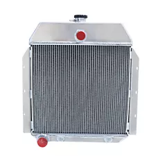 Aluminum 4 Row Radiator For 1941-1949 International Harvest Pickup Truck 3.6 L6