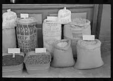 Photo:Seed displayed for sale, San Augustine, Texas