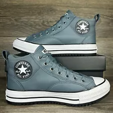 Converse Men's Chuck Taylor All Star Malden Street Boot Mid Blue Sneakers Shoes