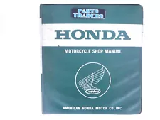 Genuine Honda Dealer Service Manual Binder (EMPTY) Green 7 Ring Motorcycle/ATV (For: Honda Dream 50R)