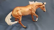 Breyer Custom Quarter Horse Golden Copper Palomino Horse Statue OOAK