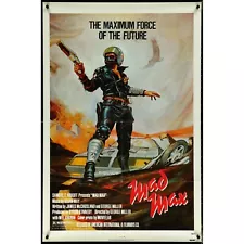 Mad Max (1983 Re-Release) Theatrical Folded One-Sheet Movie Poster Mel Gibson