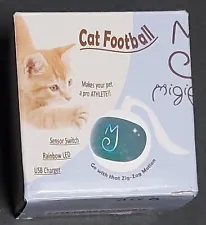 Migipaws Cat Toy Automatic Moving Ball Bundle Classic Mice + Feather