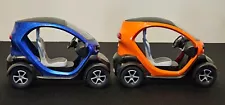 Renault Twizy, Diecast Model Toy Car, Kinsfun, 5'', 1:18 Scale 5111D - Lot of 2