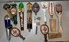 Beer Keg Tap Handles Variety Lot Of 14 New Castle Shock Top Kokanee Hop Valley