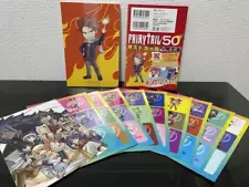 Fairy Tail 50 Volume Limited Edition Postcard 51 Sticker Set