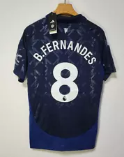 BRUNO FERNANDES #8 GARNACHO #17 New 2024/2025 Soccer Jersey Away Jersey for Man