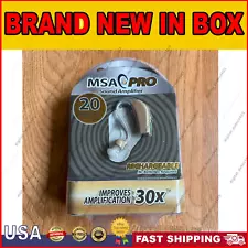 MSA PRO My Tone Sound Amplifier for Personal Use | Rechargeable Ear Amplifier