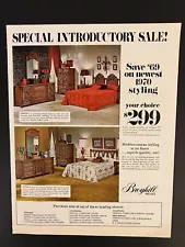 Broyhill Furniture 1970 Life Print Add Bedroom Set