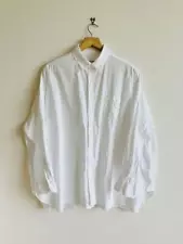 Universal Tissue White Shirt Oversized Blouse Loose Maison De Soil