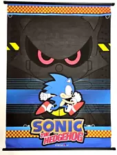 SONIC The Hedgehog 31"x43" Wall Scroll Fabric Poster FLAW READ