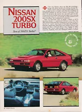 1984 Nissan 200SX Turbo Hatchback, Detailed ROAD TEST From American Car Magazine