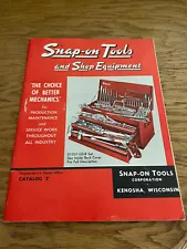 1965 Snap-on Tools And Shop Equipment Catalog Z Issued January 1965