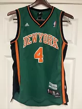 New York Knicks Nate Robinson St Patrick’s Day Jersey Sz Med Distressed Green