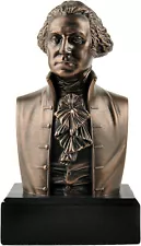 Historical George Washington Bust Statue Sculpture - Founding Father - MINT