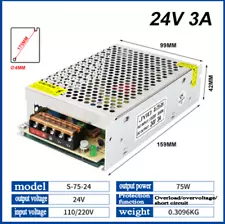 Switch Power Supply Transformer AC220V To 12V 24V Adapter For LED Strip 25W-350W