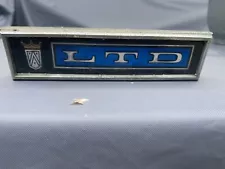 1967 LTD Car Emblem