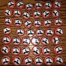 NATIONAL BOHEMIAN BEER used CROWN bottle cap Mr. BOH, Natty Boh Brewing 100caps