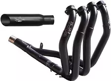 VooDoo Shorty 4:1 Full Exhaust System Black for Suzuki GSX1300R Hayabusa 99-20