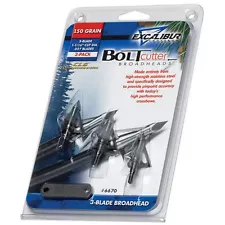 New Excalibur Crossbow 150 Grain Boltcutter 3 Blade Broadheads 3 Pack 6670